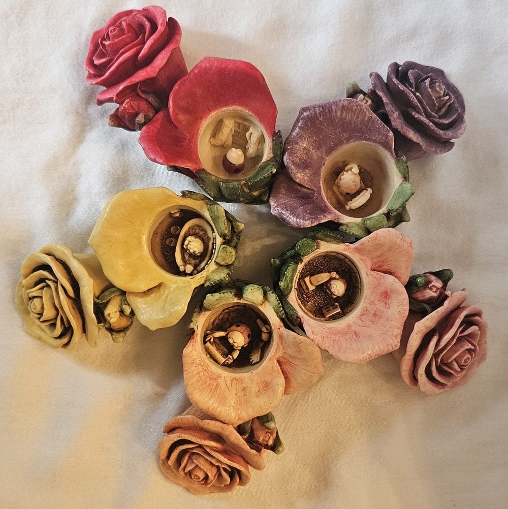 🌹 Harmony Garden Rose Collection – Made in England – Excellent Condition 🌹